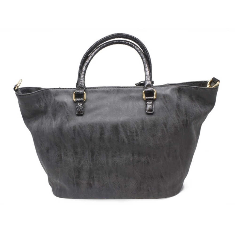 New Versace V1969 Evangeline Blk faux Leather Bag - Picture 3 of 4